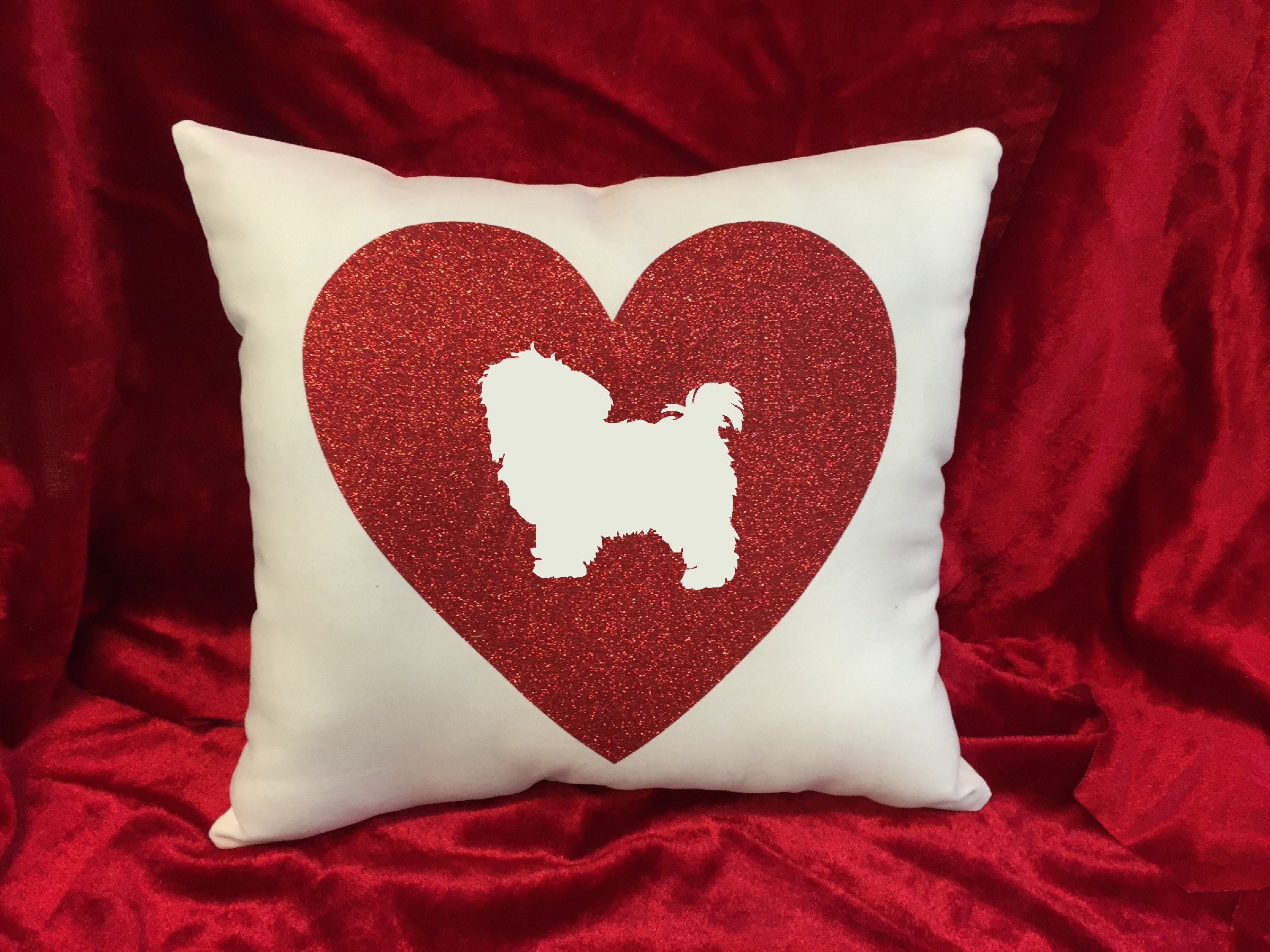 maltese pillow